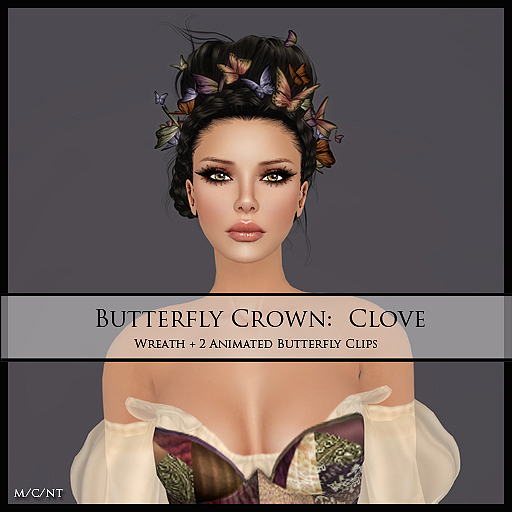 *EC* Butterfly Crown - Clove