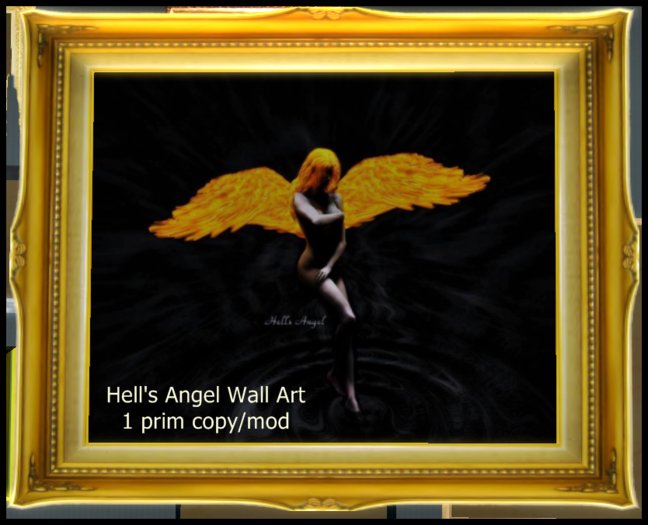 Hell's Angel Wall Art