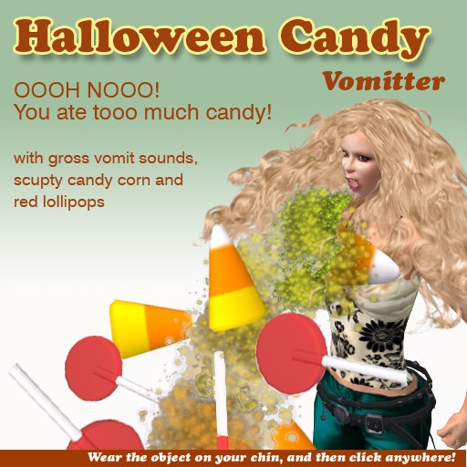 Halloween Candy Vomit