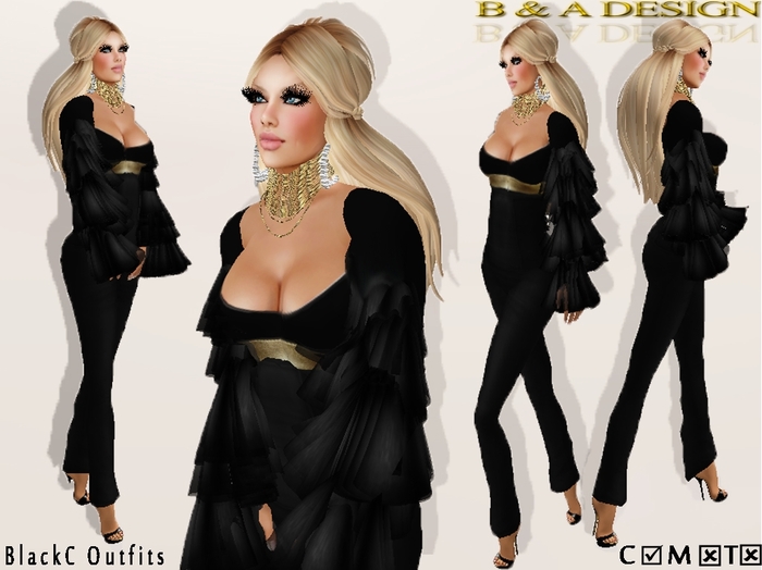 Black (C) Outfits  B&A Design 