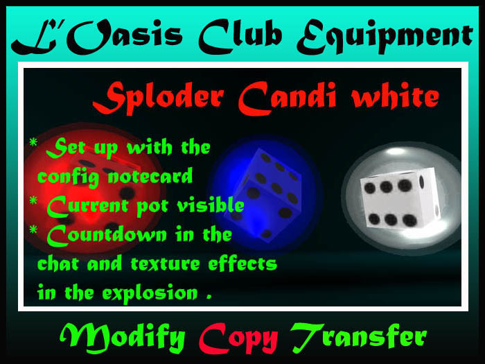 sploder Candy white