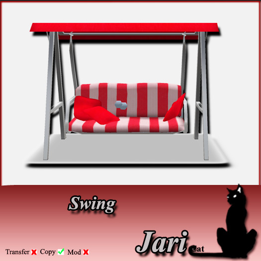 *JariCat Homes* Swing Red