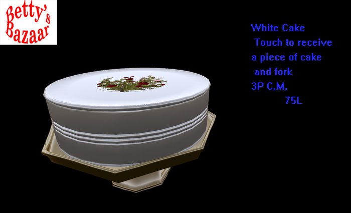 WhiteCake Gold Stand 3P