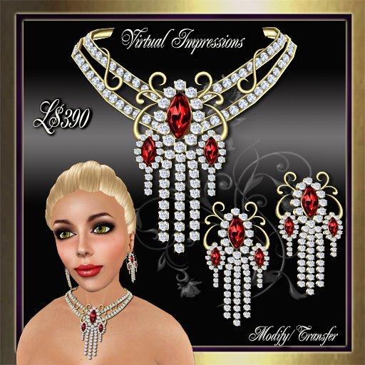 Tyche Jewelry in Gold Ruby & Diamonds
