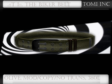 .::T.I::. Biker Belt Olive 