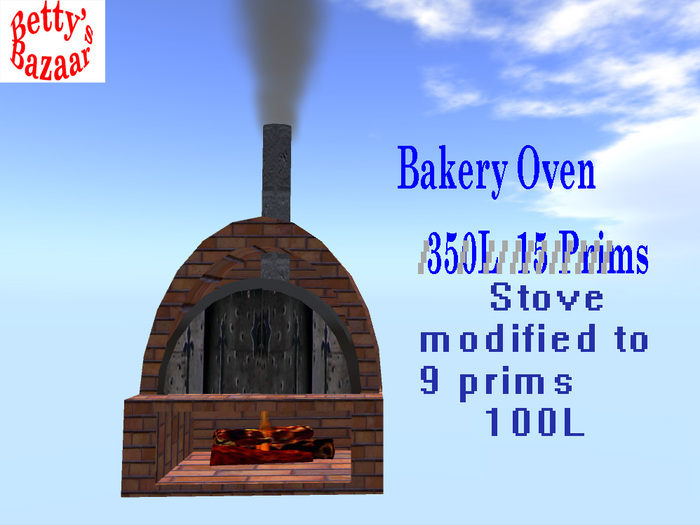 *br Bakery Oven2   9Prims