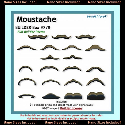Moustache Builder Box 278 NANO by es0