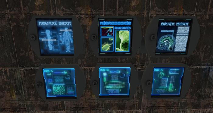 Screen Science Blue wall Series