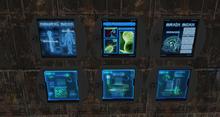 Screen Science Blue wall Series