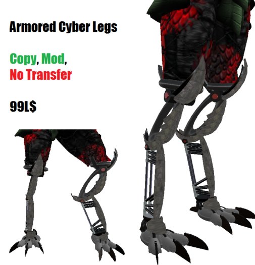 Armored Cyber Legs