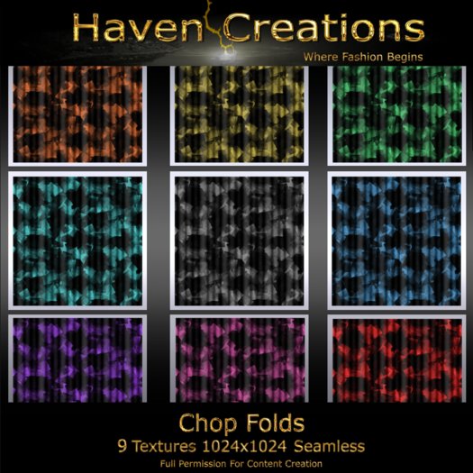 *HC* Textures Chop Folds