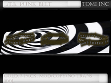 .::T I::. Punk Belt Gold 