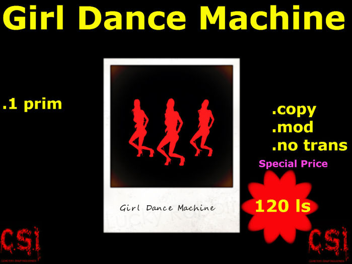 Girl Dance Machine (box)