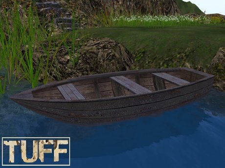 Second Life Marketplace - [TUFF] Round Rowboat