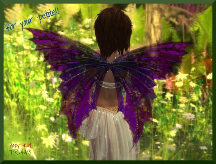 CANDYFAE PURPLE PETITE WINGS