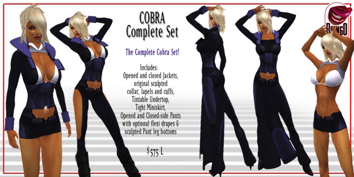 Boingo Womens COBRA Complete Set