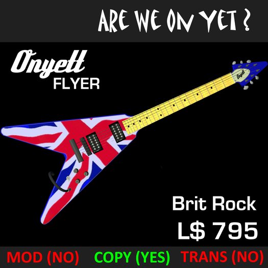  Onyett Flyer - Brit Rock