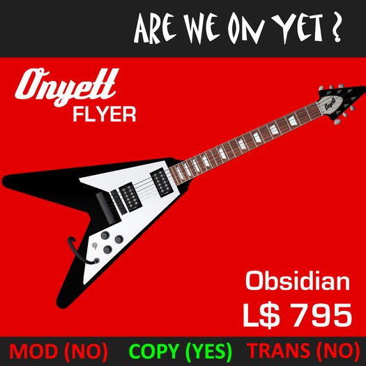 Onyett Flyer - Obsidian