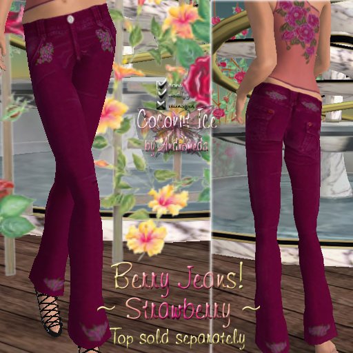Berry Jeans (Strawberry)