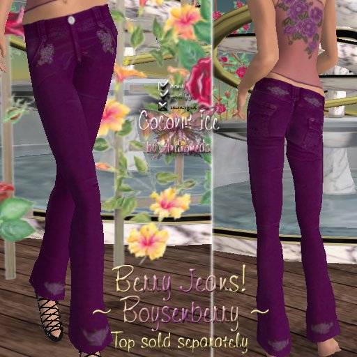 Berry Jeans (Boysenberry)