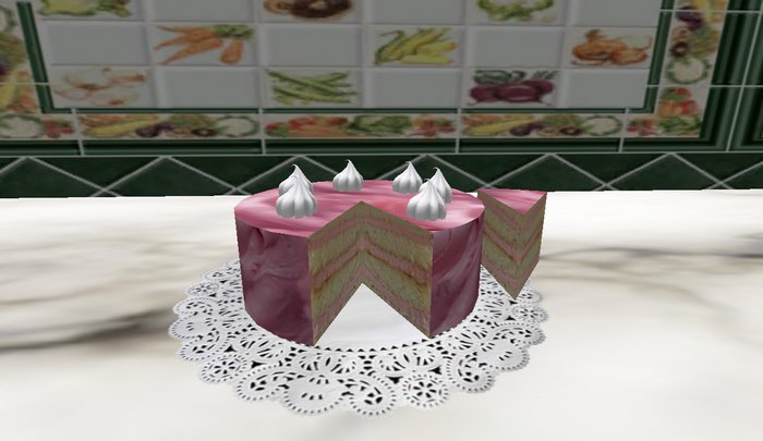 Kellye's Kitchen Pink Layer Cake