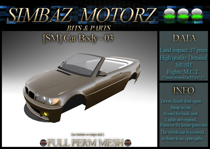 [SM] Car body 03-37p-FP