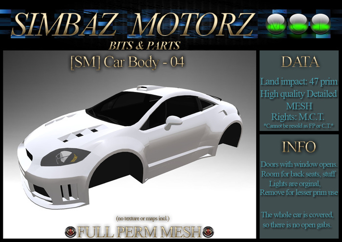 [SM] Car body 04-47p-FP