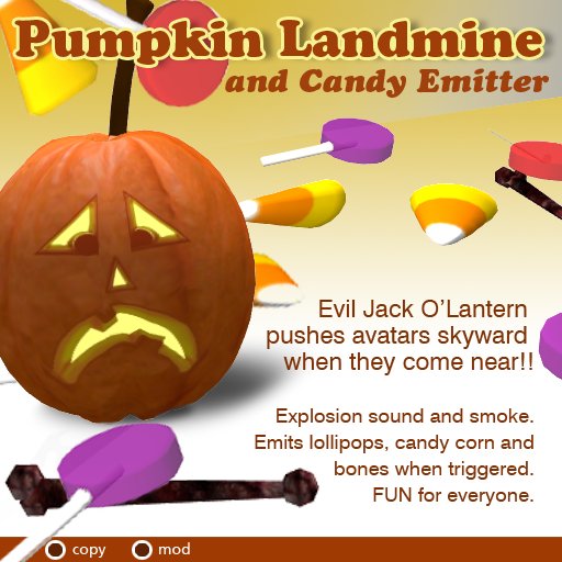 Evil Pumpkin Landmine