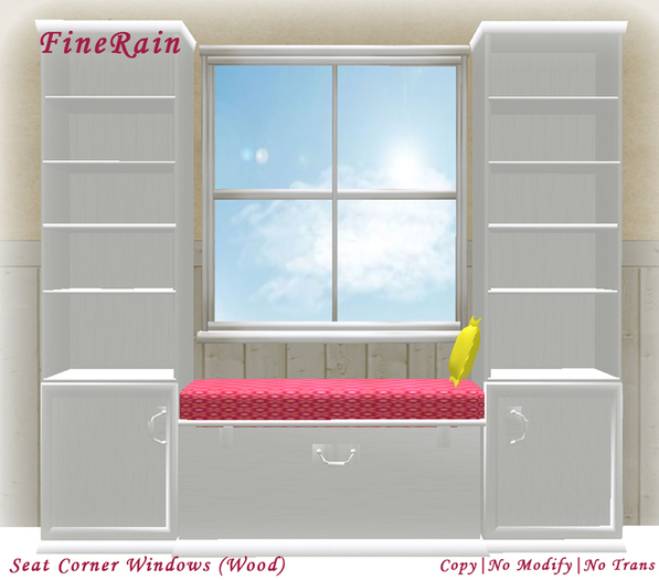 Seat Corner Windows(White) 