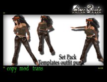 ASD Full Perm Set Textures Punk Outfit