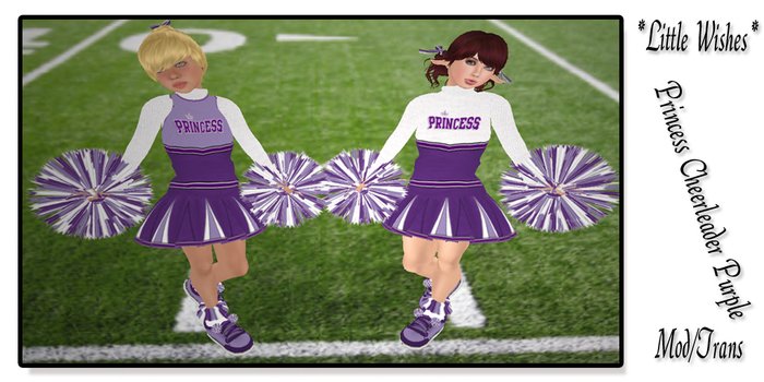 *Little Wishes*Princess Cheerleader Purple