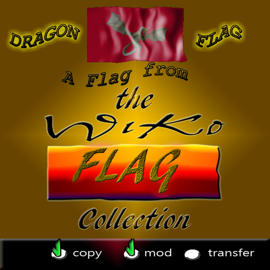 WIKO *FLAG DRAGON -  Full ANIMATED 