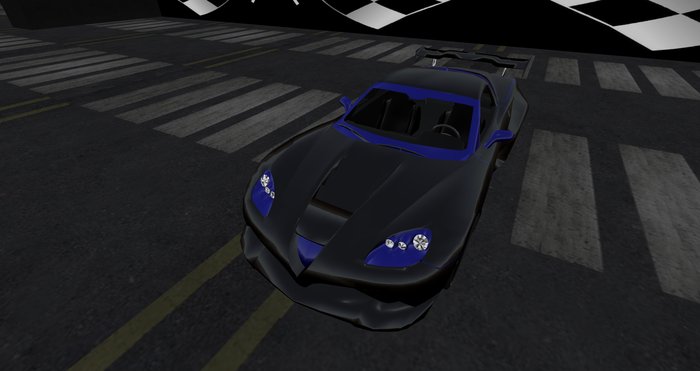 [CK] Street Car Blk/Blue