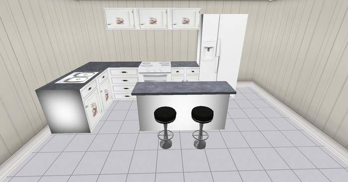 Floral Kitchen Set B