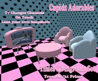 Cupids Tinies Livingroom Set [Boxed]