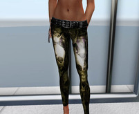 Jeans  Skull Unissex