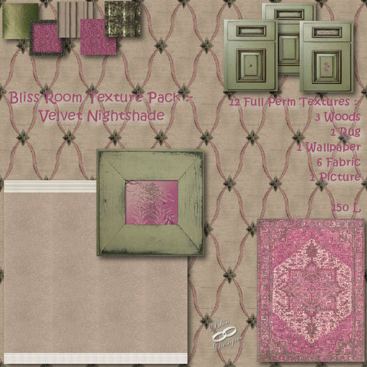 Bliss Room Textures - Velvet Nightshade - Box