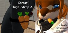 Carrot thigh strap