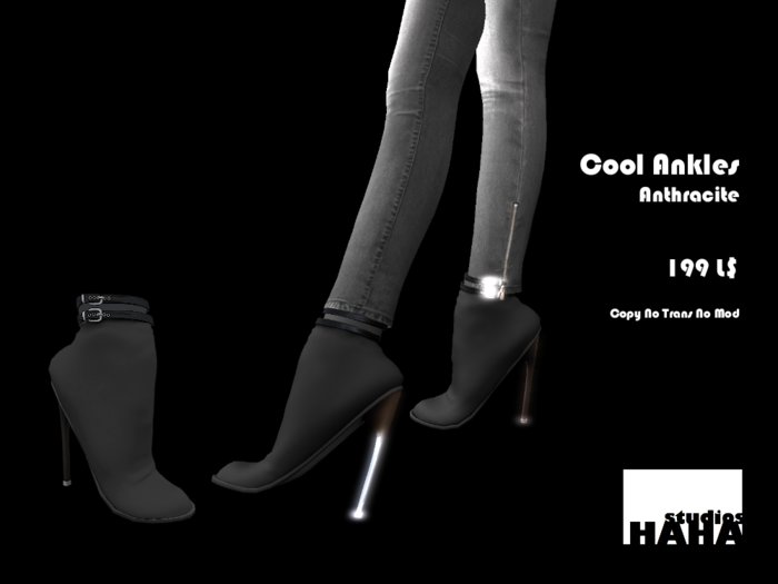 !Cool Ankles Anthracite