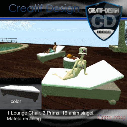 Lounge Chair gris beach