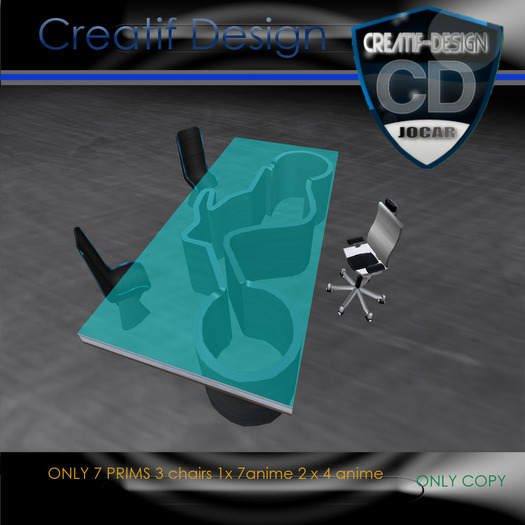office chairs and biker table