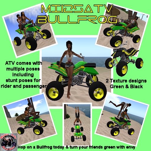 MI125ATV-Bullfrog Quad