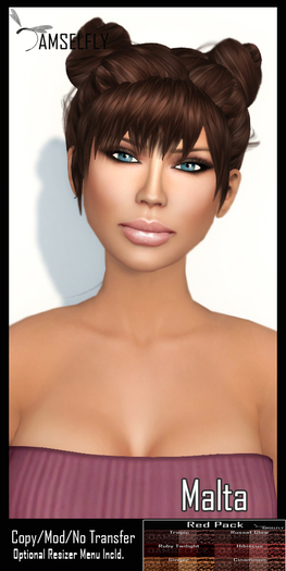 *~*Damselfly*~*Malta Red Pack