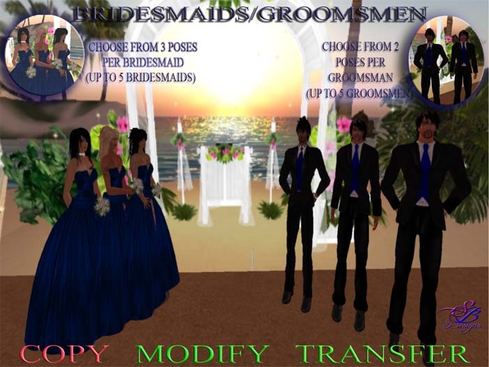S&B BRIDESMAIDS/GROOMSMEN