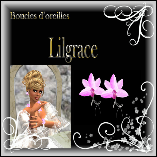 BOUCLES D OREILLES LILGRACE EARRINGS