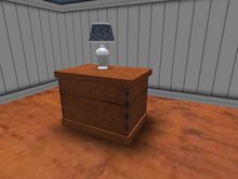 Shabby Old Oak Trunk