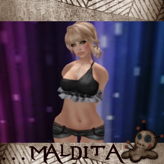 ::::Maldita:::: Short&Top Gray
