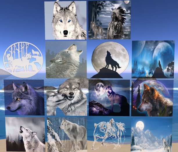 Wolves Textures (14) - Semi Transparent