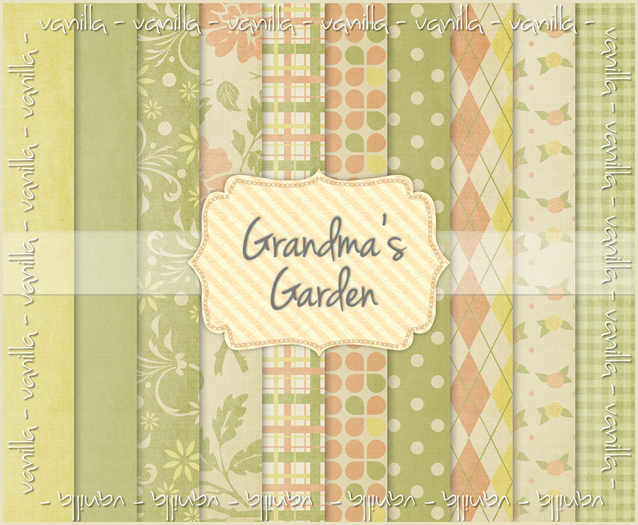 Vanilla Textures    - Grandma's Garden