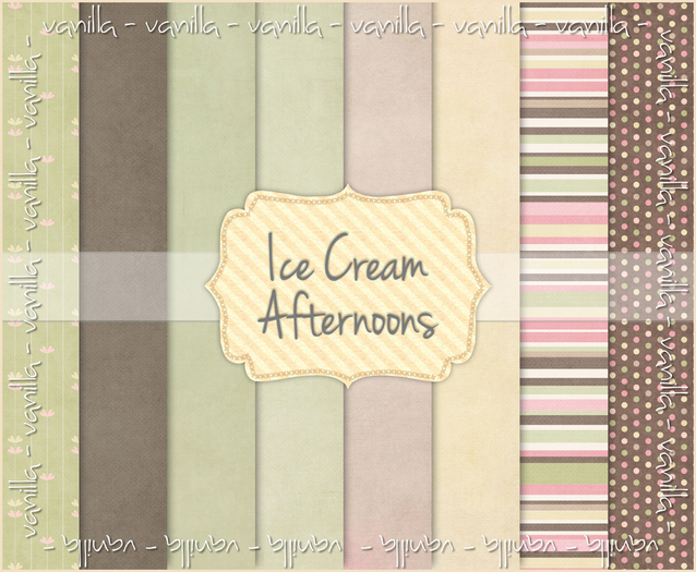 Vanilla Textures    - Ice Cream Afternoons